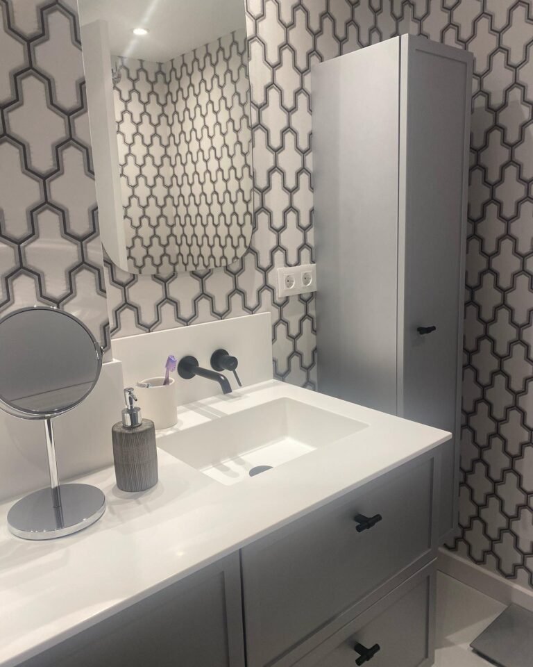 Baño con CORIAN: oasis de elegancia y funcionalidad